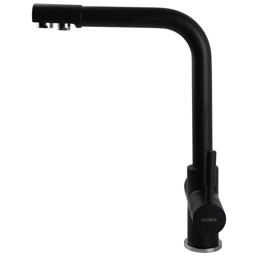 Смеситель для кухни под осмос Globus Lux LAZER GLLR-0888-1-ONIX (000011311) Киев - изображение 4