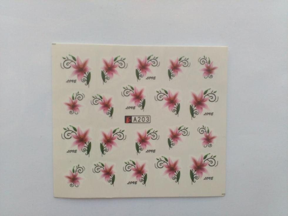 Водные наклейки для ногтей А203 Киев - изображение 1