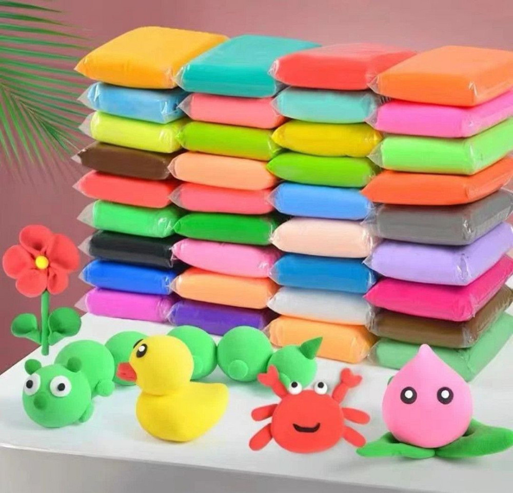 Масса для лепки 36шт Воздушный пластилин микс Масса для лепки Воздушный пластилин Киев - изображение 2