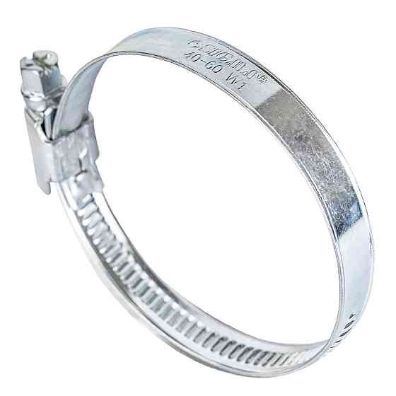 Хомут червячный оцинкованный 9мм D40-60мм 10шт SIGMA (2511111) Киев