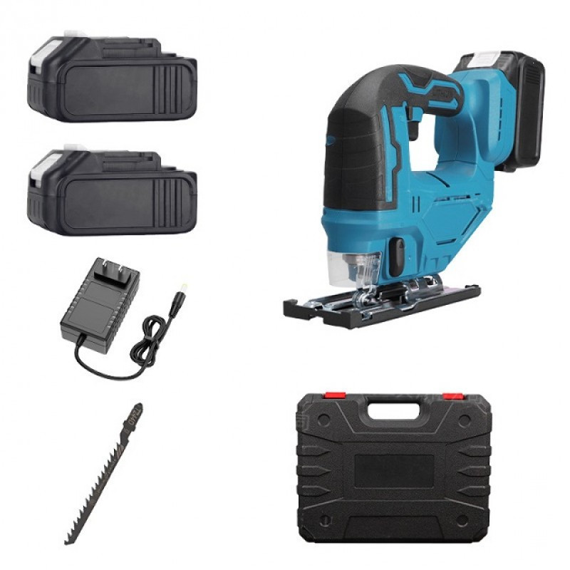 Аккумуляторный лобзик 24V с кейсом и 2 аккумуляторами, переносной электрический лобзик для распила 9503 Одесса - изображение 1