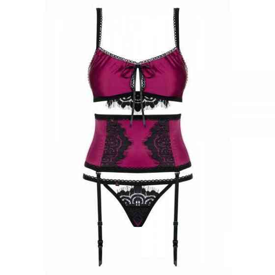 Комплект Obsessive 861-SEG-5 3 pcs set S/M Sex Aura Киев