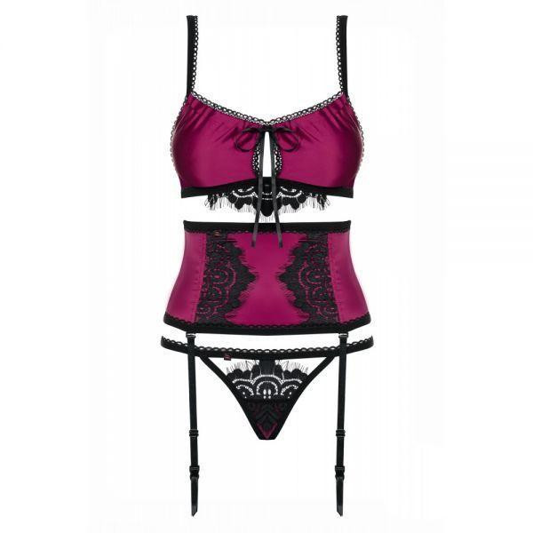 Комплект Obsessive 861-SEG-5 3 pcs set S/M Sex Aura Киев - изображение 5