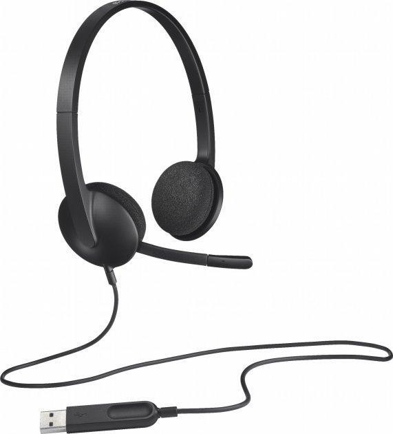 Гарнітура Logitech H340 USB (981-000475) Чорний Харків - фото 5