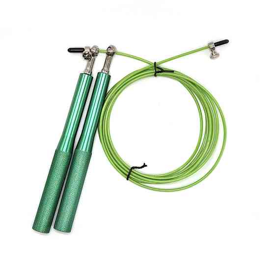 Швидкісна регульована скакалка MS 3407(Green) 290 см Вінниця