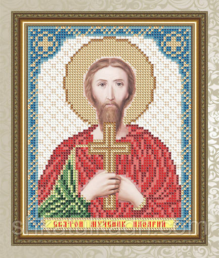 Схема для вишивки бісером іменна Назарій Дніпро - фото 1