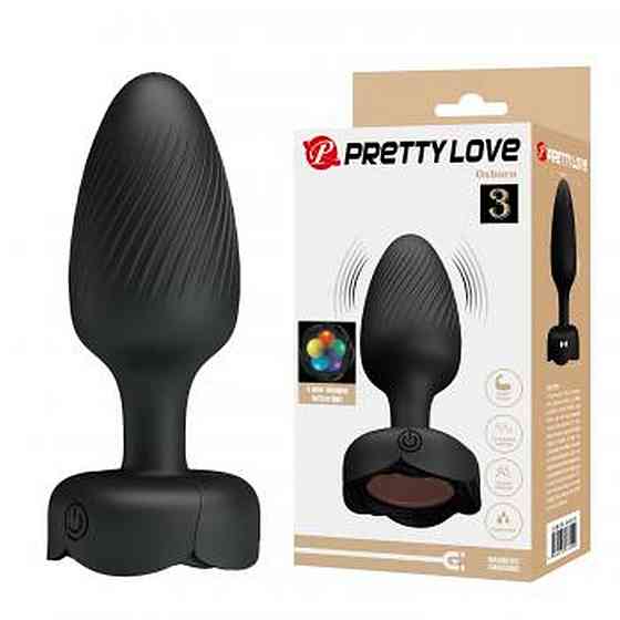 Анальна пробка - Pretty Love Osborn Black Sex Aura Київ