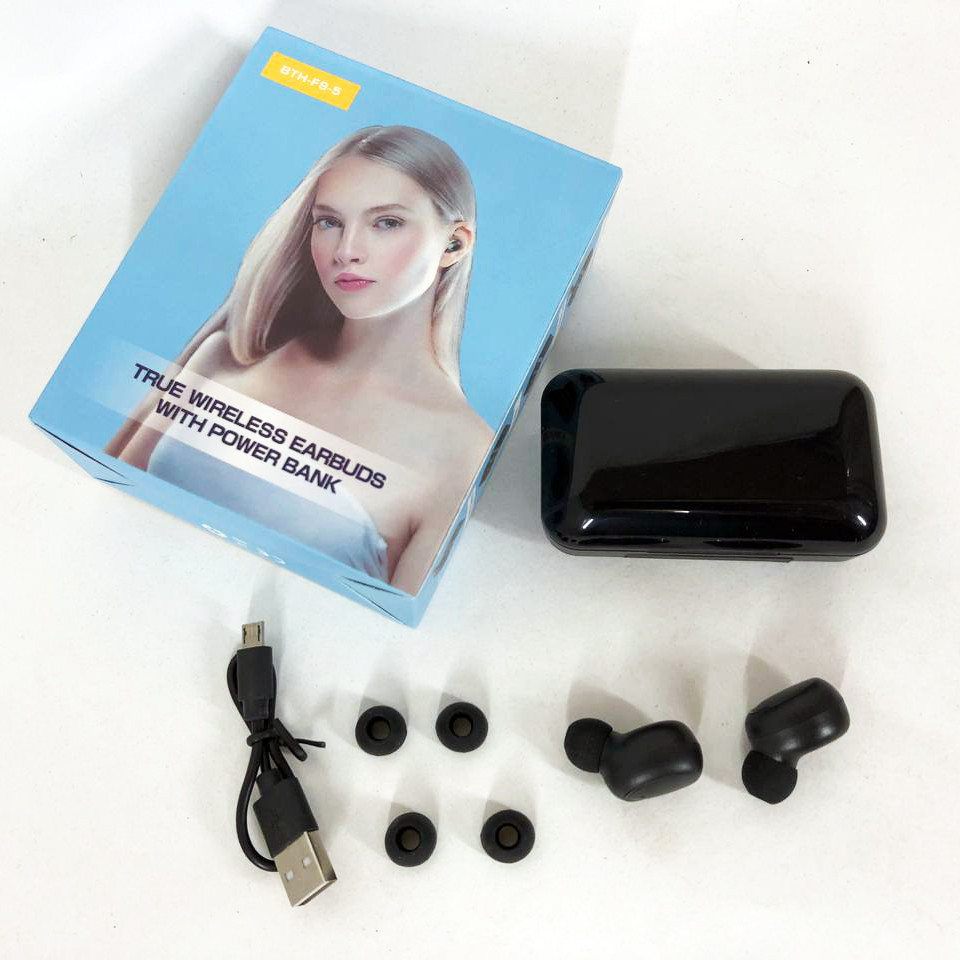 Навушники бездротові блютуз True Wireless F9-5 TWS, Блютуз навушники з мікрофоном для бігу GK-58 Івано-Франківськ - фото 7