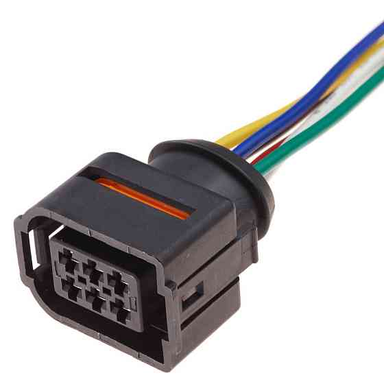 Роз'єм конектор с проводом, 6-кон., Актуатор Сцепления, 3B0959384, 964286-2, VAG Германия, Audi, Bugatti, Mercedes-Benz Київ