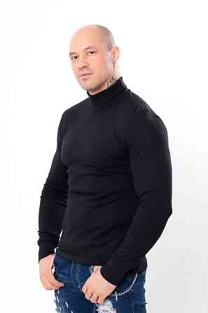 Водолазка чоловіча чорна, чоловічий гольф 95% бавовна топ Київ