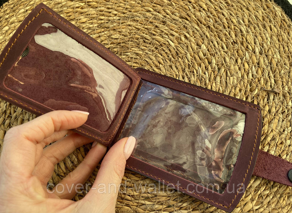 Обкладинка для пенсійного та авто документів з гербом України Puos Київ - фото 2