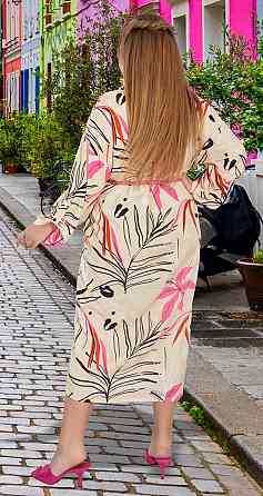 Красивое летнее платье рубашка (50) Киев