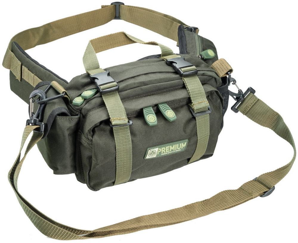 Карповая Сумка на пояс для рыбалки 3 отделения Mivardi 