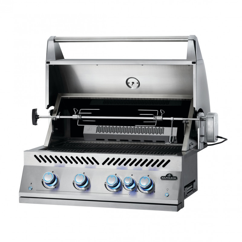 Вбудований газовий гриль Napoleon 700 Series BIG32 з вертілем нерж сталь BIG32RBPSS-1 Код: 010719 Рівне - фото 1