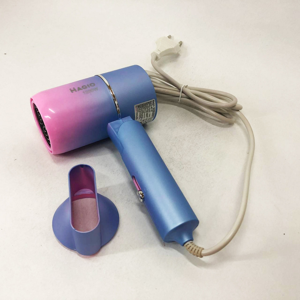 Дорожній фен для волосся MAGIO MG-167, Легкий професійний фен Електричний для сушіння волосся OQ-39 Львів - фото 9