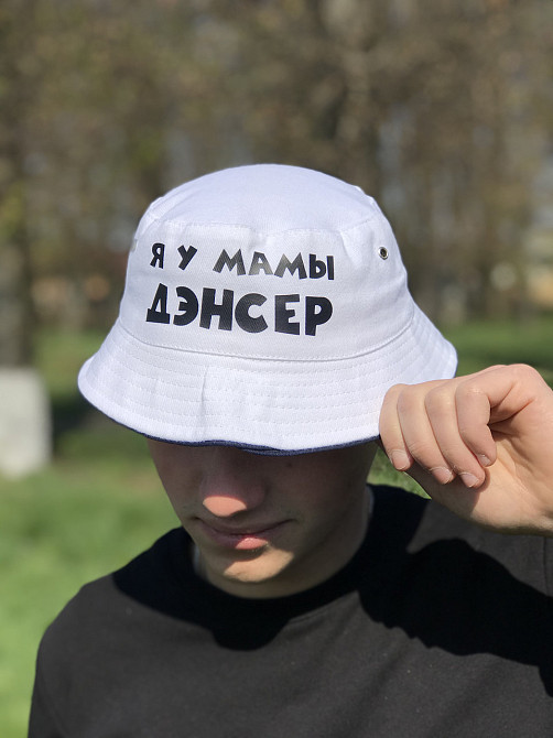 Панама unisex, Тренд 2021 з принтом — "Я у мами денсер". Чернівці - фото 1