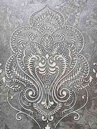 Шпалери вініл на флізеліні гарячого тиснення DU&KA King1.06х10 під штукатурку глянсові текстурні світло-беж Київ