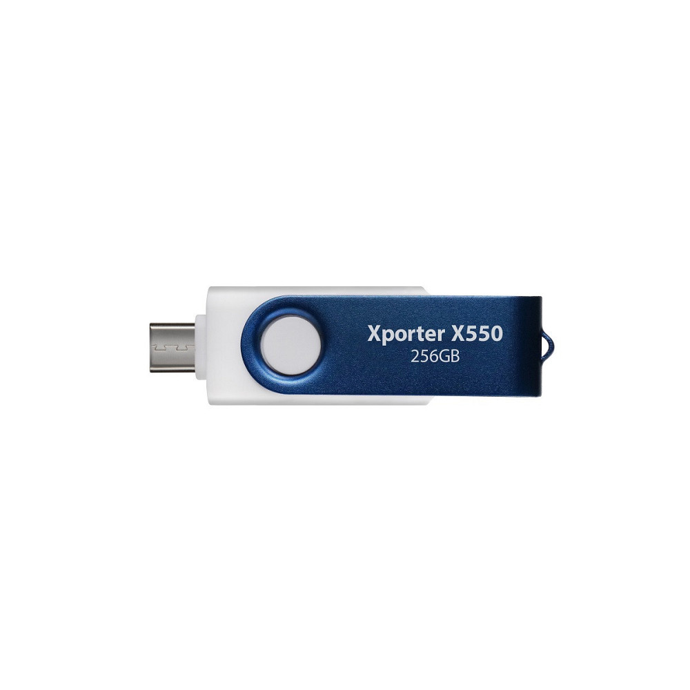 Флеш-накопичувач Patriot USB 3.2 Gen 1 Xporter X550 256GB Type-A+C Київ - фото 10