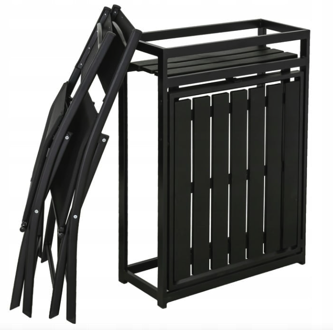 Комплект балконних меблів Jumi Kirbi з тумбою + 2 крісла Киев - изображение 9