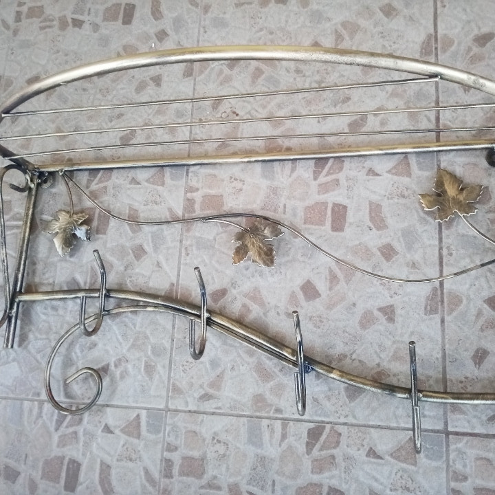 Вішалка кована настінна «Овал середній» M-024 для одягу Київ - фото 3