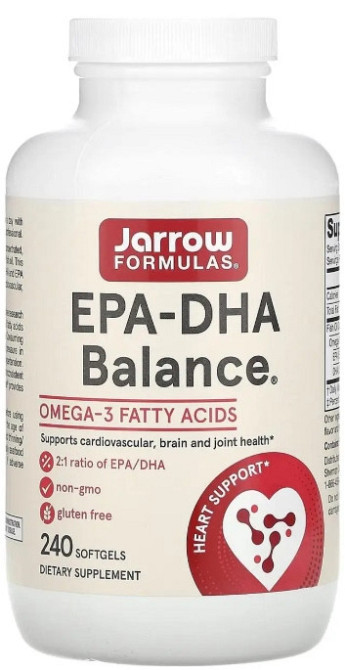 Риб'ячий жир Jarrow Formulas EPA-DHA Balance 240 капс Київ - фото 3