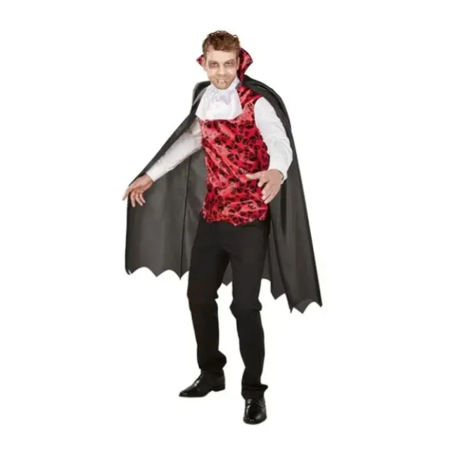 Костюм на Хелловін чоловічий Вампір різнобарвний L Київ - фото 2