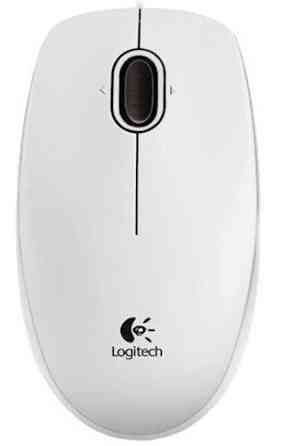 Миша Logitech Optical Mouse B100 White (6449350) Київ