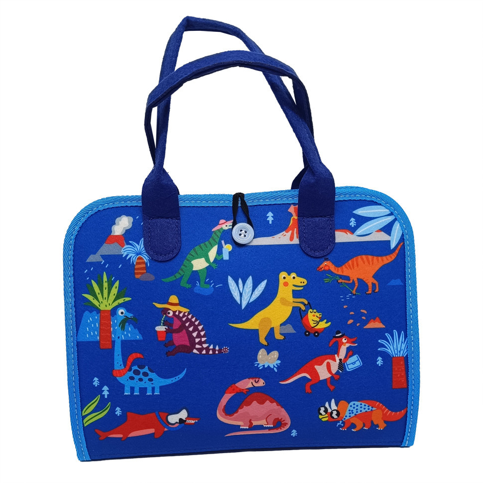 Детская развивающая сумочка-логика XX45285-3 тактильные, развивающие упражнения, из фетра Винница - изображение 1