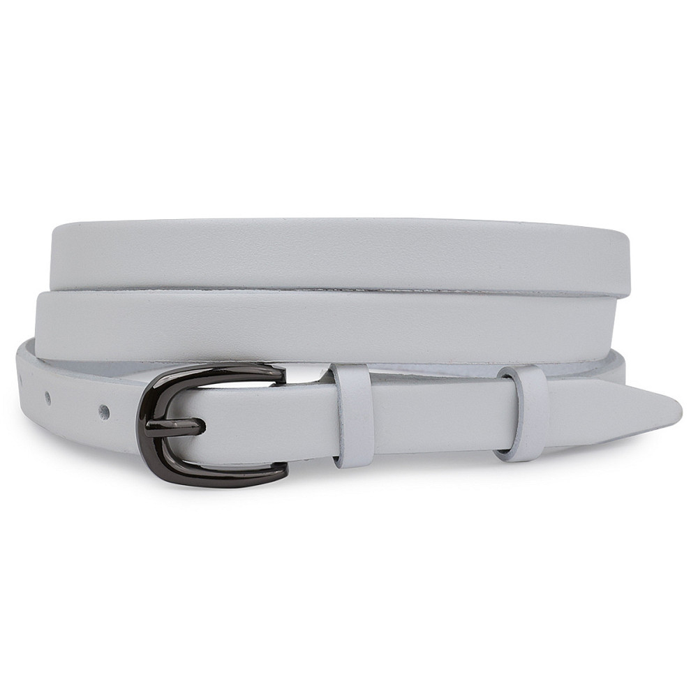 Шкіряний жіночий ремінь Vintage 20762 Білий Київ - фото 1