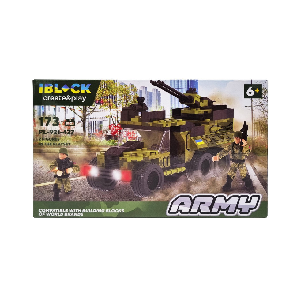 Конструктор дитячий Армія IBLOCK PL-921-427, 4 види Вид 2 Вінниця - фото 1
