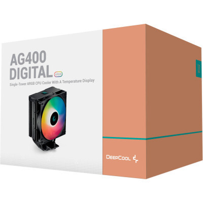 Кулер до процесора Deepcool AG400 DIGITAL BK ARGB Вінниця - фото 5