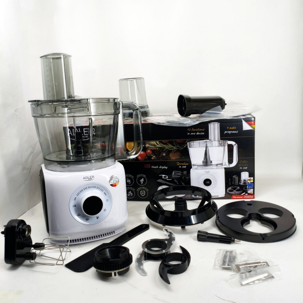 Електричний блендер подрібнювач ADLER, Ергономічний блендер для кухні із мірною чашею YX-80 Львів - фото 7