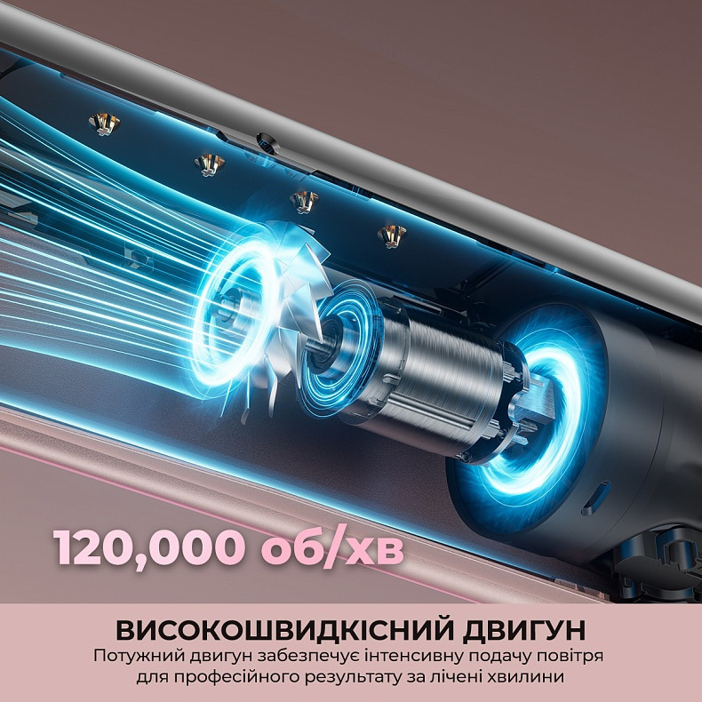Праска (випрямляч) для волосся Dreame Aero Straight Pro Rosy Purple (AMS02A-RP) ( 10631 ) Харків - фото 6
