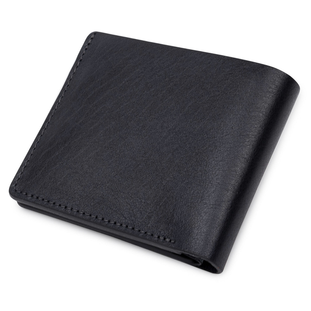 Шкіряне чоловіче стильне портмоне GRANDE PELLE 11552 Синій Київ - фото 10