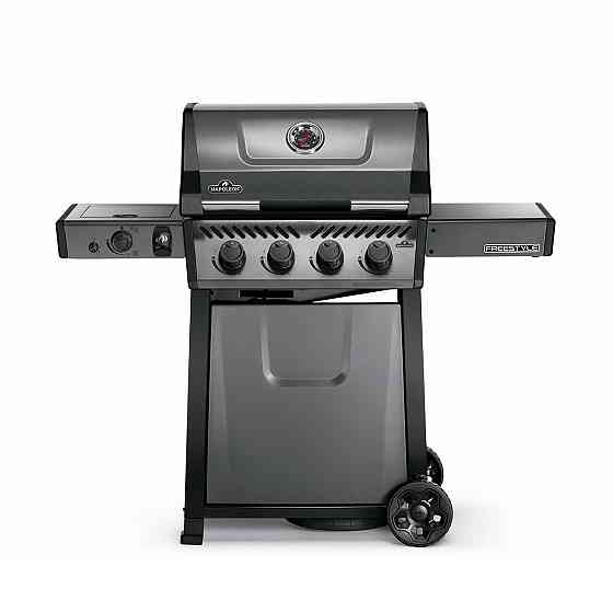 Газовый гриль Napoleon Freestyle 425 с боковой конфоркой Sizzle Zone, графитовый F425SIBPGT-RU Код: 010092 Ровно