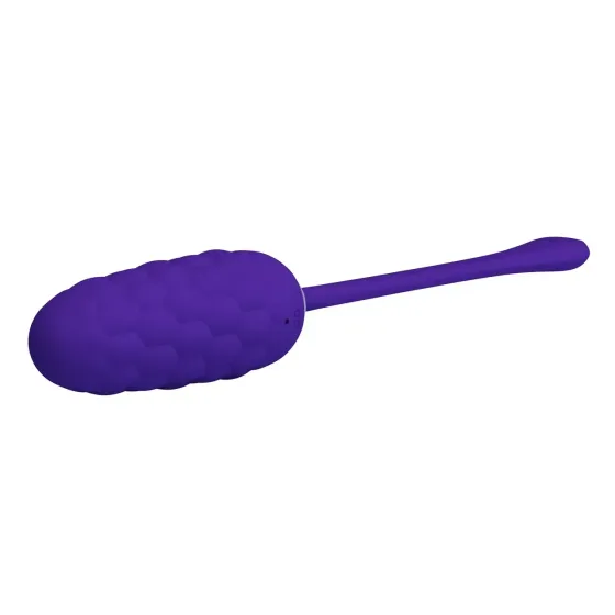 УЦІНКА - Віброяйце з рельєфним дизайном Pretty Love - MARINA EGG Purple, DIS-BI-014708-3 Sex Aura Київ