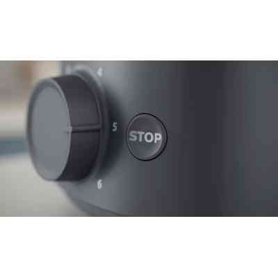 Тостер Philips Essentials Collection 650Вт, пластик, темно-сірий (HD2510/90) Винница