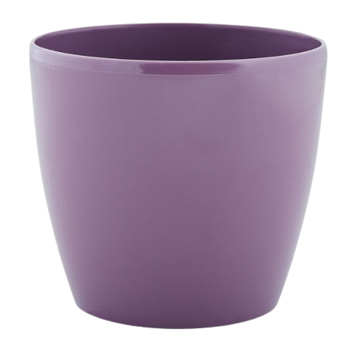 Вазон Матільда 20*18см круглий фіолетовий Алеана Житомир