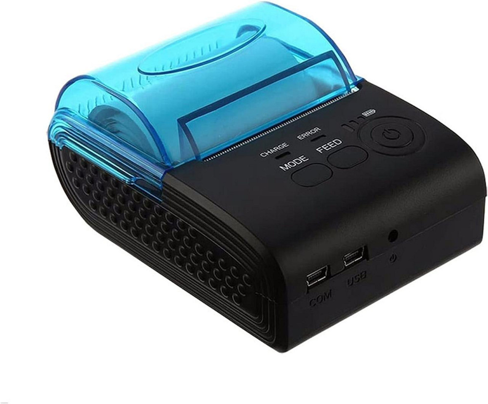 Чековый принтер 58 мм 5805DD, мобильный POS термопринтер Bluetooth 4.0 с аккумулятором Киев - изображение 1