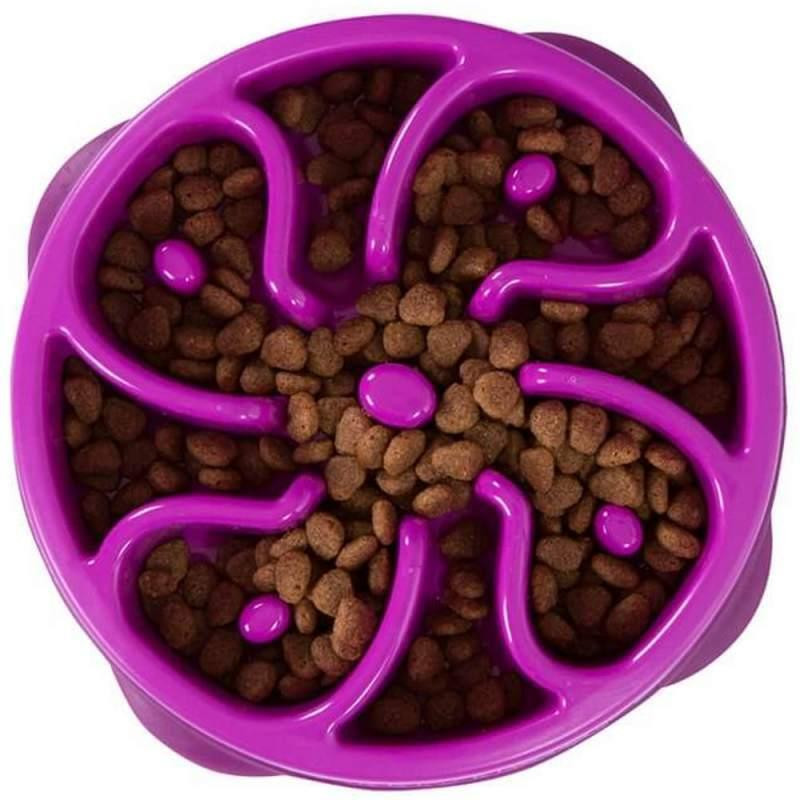 Миска лабіринт для собак Outward Hound Fun Feeder Slo-Bowl Flower (Аутвард Хаунд Фан Фідер Квітка) 20.32 х 24.13 х 5.59 см. Запоріжжя - фото 4