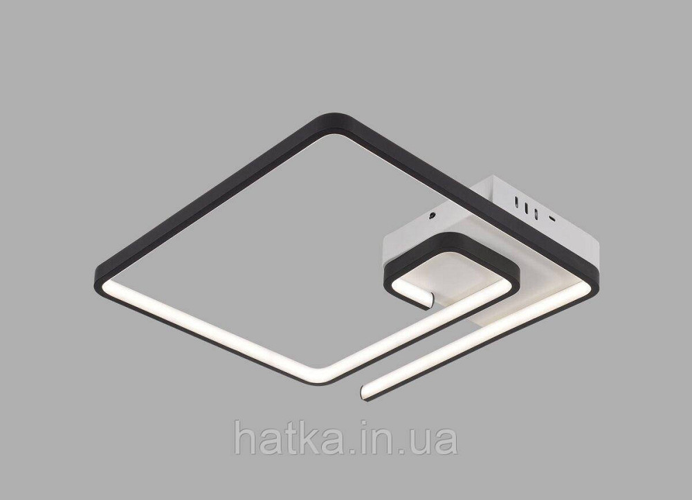 Люстра світлодіодна спіраль 28 W LP-DA91622 BK Київ - фото 1