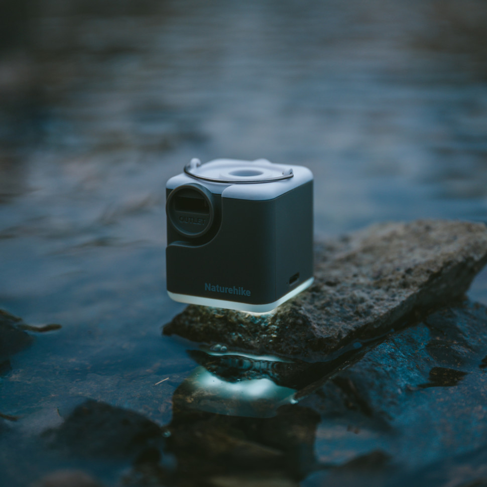 Багатофункціональний повітряний насос-ліхтар Naturehike CNK2550ZM012, зелений Киев - изображение 9