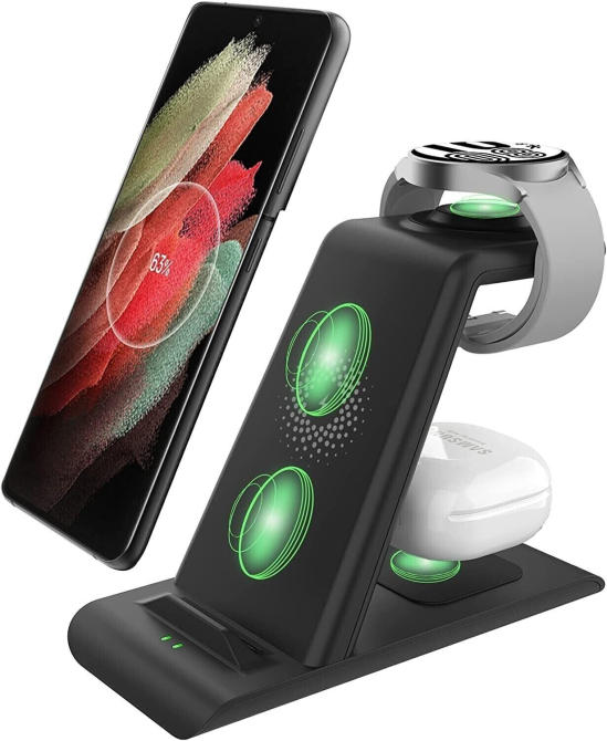 Безпровідна зарядка 3 в 1 JH12 Луцьк - фото 1