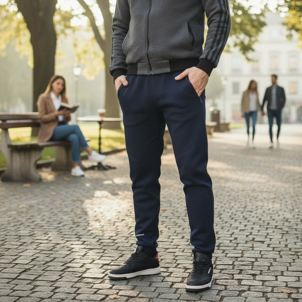 Зимові штани чоловічі Синій 50 Харків - фото 1