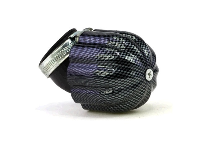 Фильтр воздушный (нулевик) Ø28mm, колокол (карбон) -2 Мукачево - изображение 1