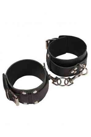 Оковы Leather Dominant Leg Cuffs, Black Sex Aura Київ