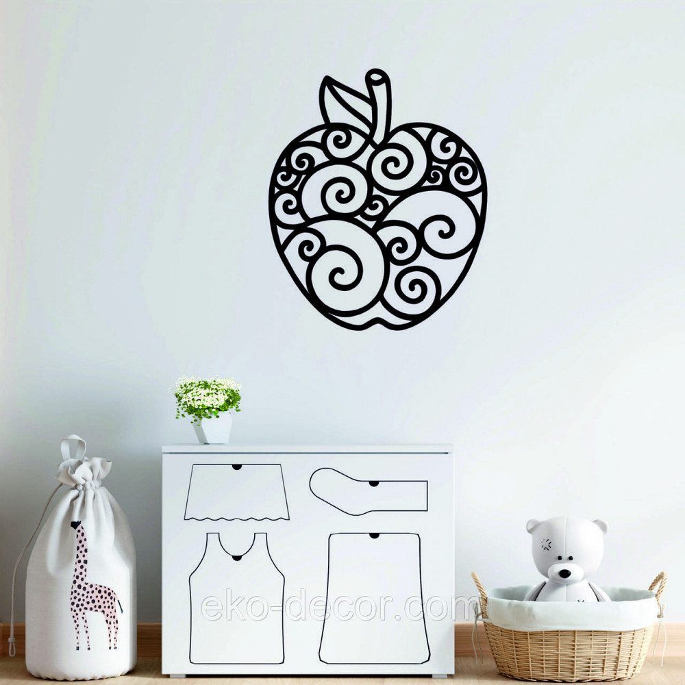 Декоративное настенное Панно «Яблоко» Декор на стену Киев - изображение 7