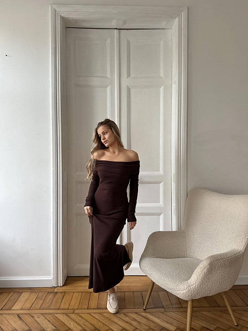 Женское платье из мягкой ангоры Одесса - изображение 6