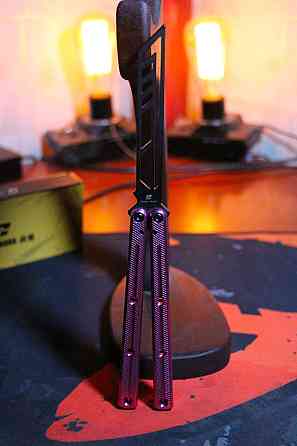 Тренировочный нож бабочка балисонг Kraken v3 от Armed Shark Новый Киев