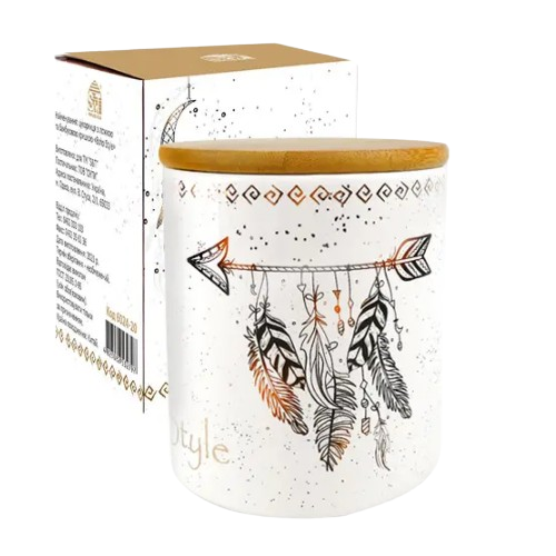Ємність для сипучих продуктів Boho style 740мл S&T 6028-20 Житомир - изображение 1
